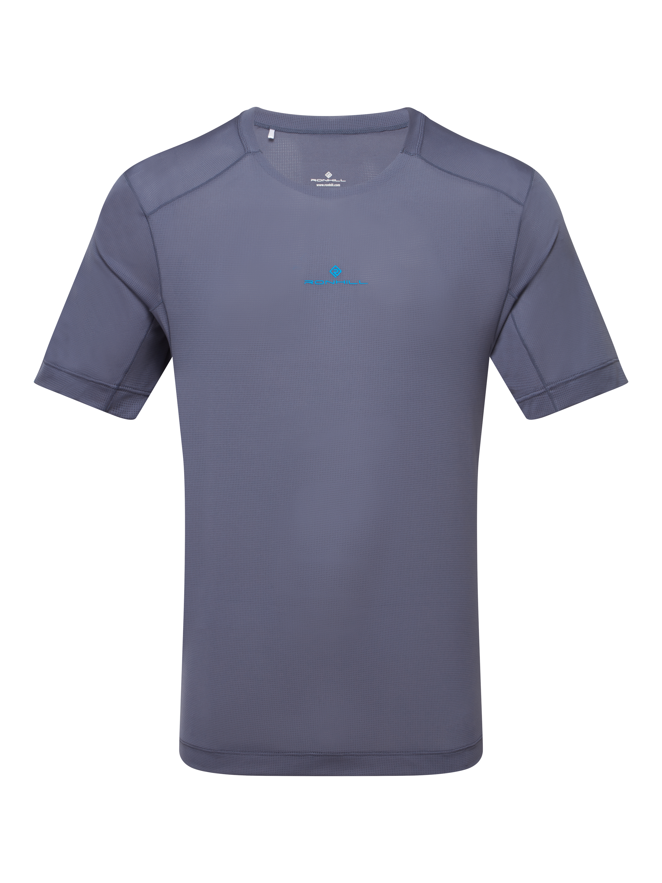 Product image 3 of 5, which shows Ronhill Tech Short Sleeve T-Shirt, Anchor/ Blue, S