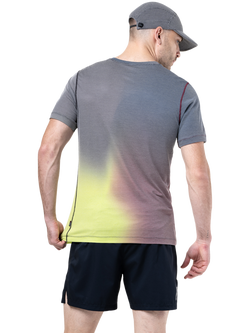 Ronhill Tech Golden Hour T-Shirt, Acid Merge - view 2, Acid Merge