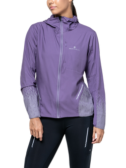 Ronhill Women's Tech Reflect Jacket, Dark Iris/Reflect, Dark Iris/Reflect