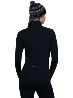 Ronhill Core Thermal 1/2 Zip Top, Black/Bright White - view 2, Black/Bright White