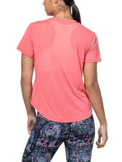 Ronhill Tech Crew Neck T-Shirt, Sorbet Sun/Florida - view 2, Sorbet Sun/Florida