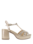 Esska Charlie T-Bar Sandals, Champagne