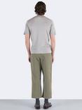 John Smedley Lorca Crew Neck T-Shirt, Parchment