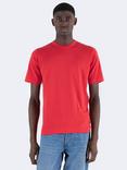 John Smedley Lorca Crew Neck T-Shirt, Nexus Red