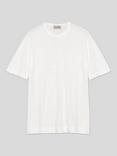 John Smedley Lorca Crew Neck T-Shirt, White
