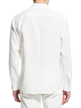 Theory Irving Linen Shirt, White - 100