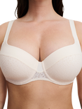 Chantelle Norah Soft Feel Floral Underwired T-Shirt Bra, Pearl