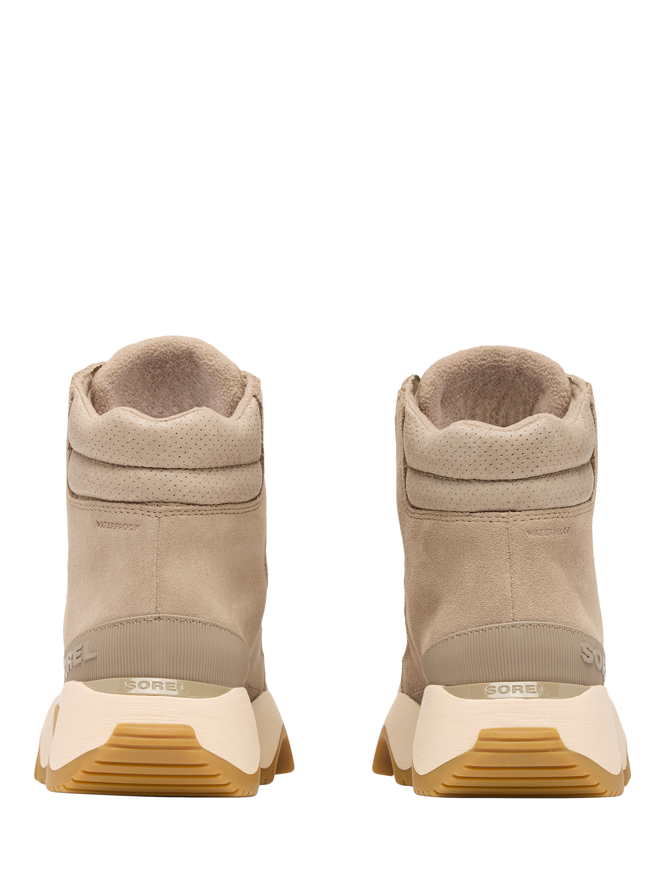 Product image 5 of 7, which shows SOREL Kinetic Conquest Suede Blend Hiking Boots, Taupe/Multi, 4