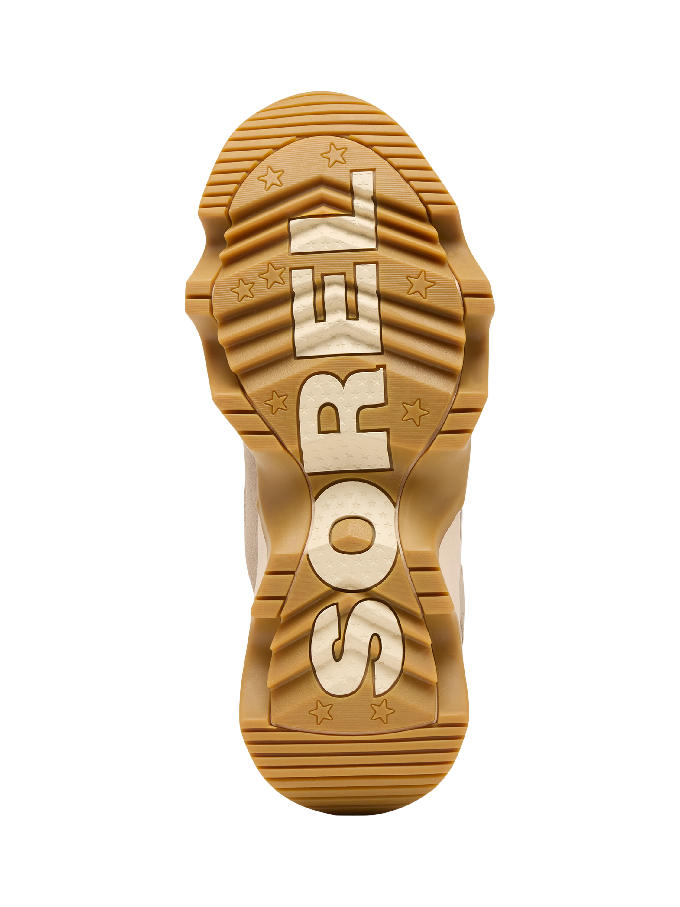 Product image 7 of 7, which shows SOREL Kinetic Conquest Suede Blend Hiking Boots, Taupe/Multi, 4