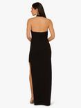 Adrianna Pappell Knit Crepe Maxi Dress, Black