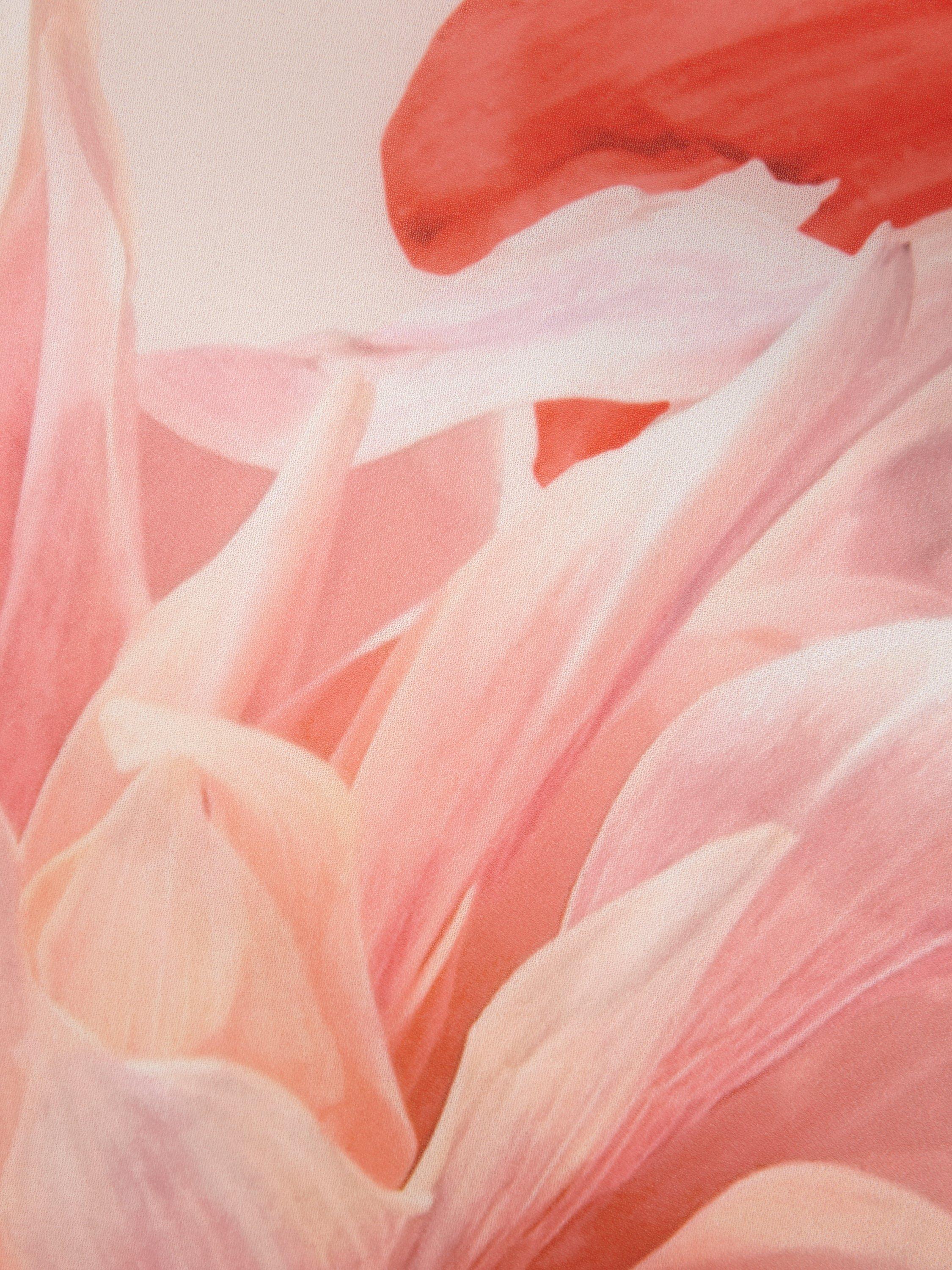 Product image 6 of 8, which shows Phase Eight Ember Floral Wide Leg Trousers, Multi, 8