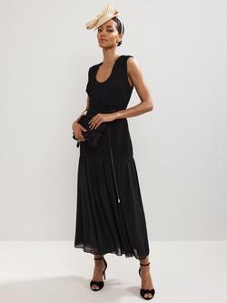 Phase Eight Penelope Sleeveless Scoop Neck Maxi Dress, Black