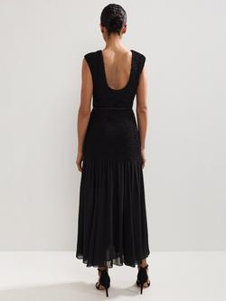 Phase Eight Penelope Sleeveless Scoop Neck Maxi Dress - view 2, Black