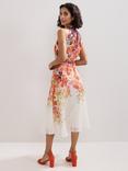 Phase Eight Bethany Ombre Floral Midi Dress, Multi