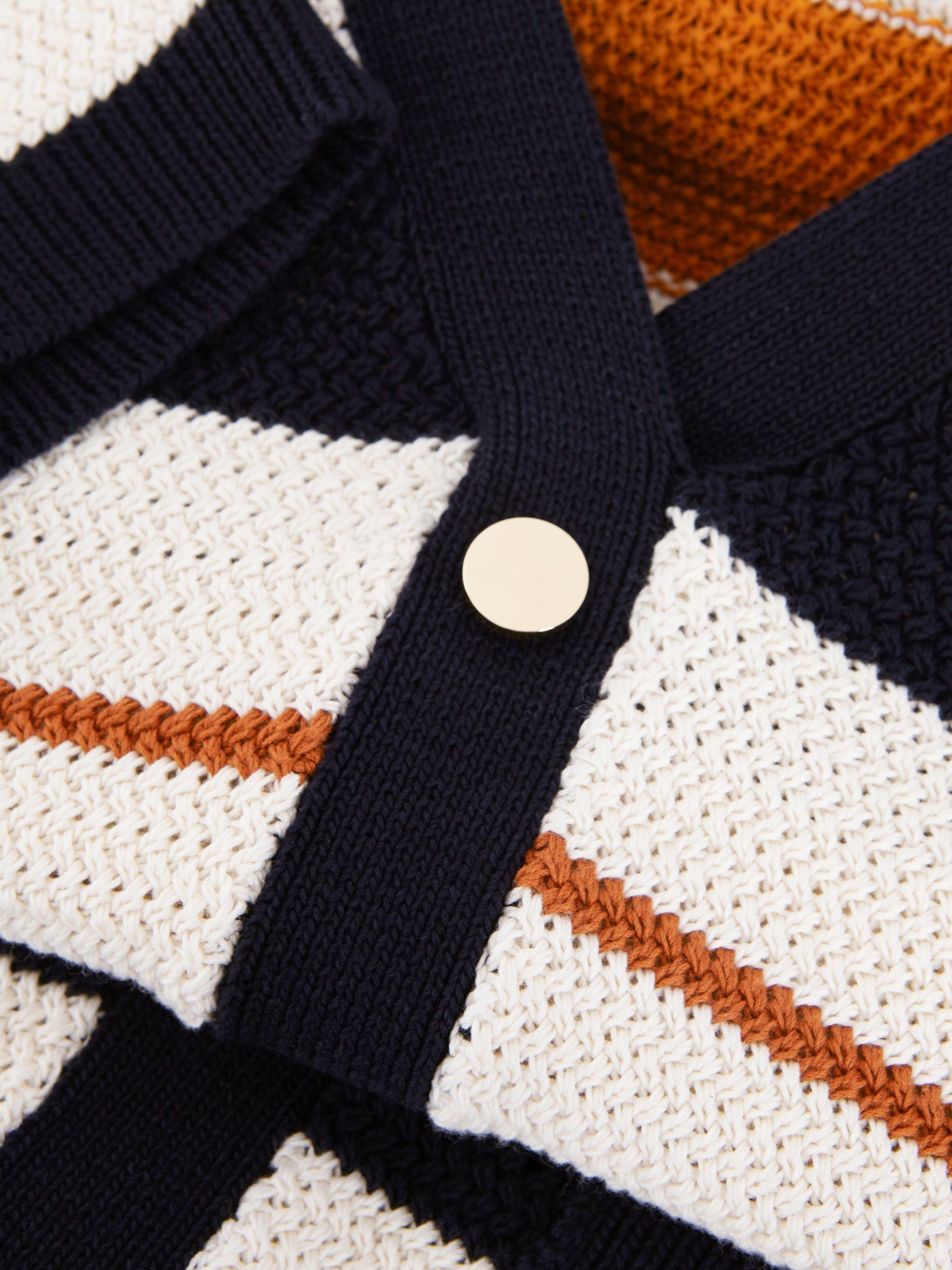 Product image 6 of 7, which shows Phase Eight Bridget Stripe Bodycon Dress, Multi, 8