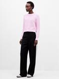 French Connection Lily Cotton Long Sleeve Round Neck Jumper