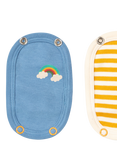 Little Green Radicals Baby Adaptive Bodysuit Extenders, Pack of 3, Multi