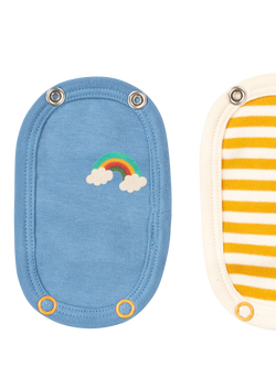 Little Green Radicals Baby Adaptive Bodysuit Extenders, Pack of 3, Multi - view 2, Multi