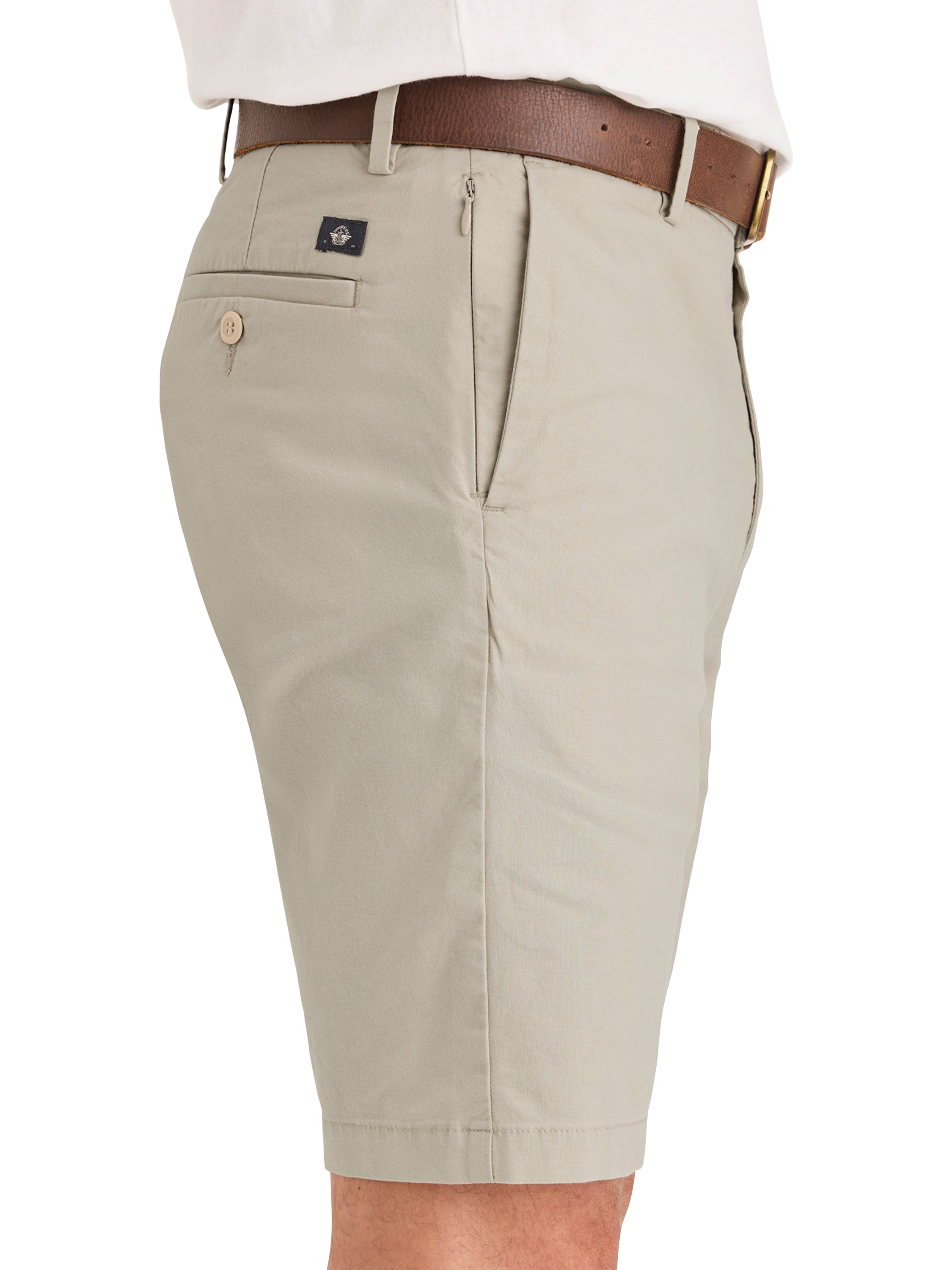 Product image 4 of 4, which shows Dockers Modern Shorts, Sahara Khaki, 31R