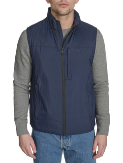 Dockers Lightweight Padded Gilet, Navy