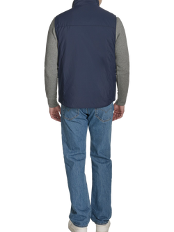 Dockers Lightweight Padded Gilet - view 2, Navy