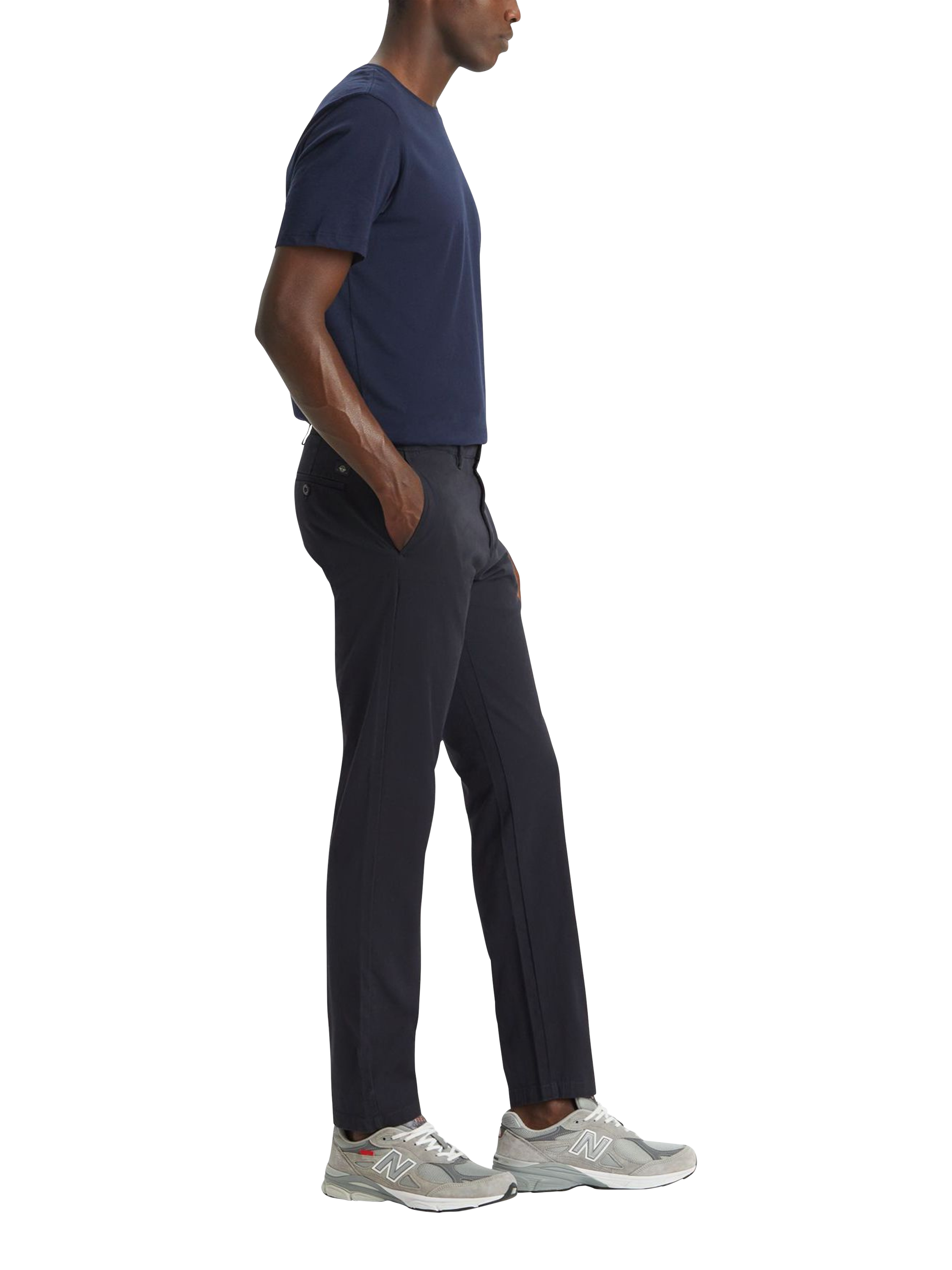 Product image 3 of 4, which shows Dockers Slim Tapered Fit Khaki Pants, Blue, W30/L32
