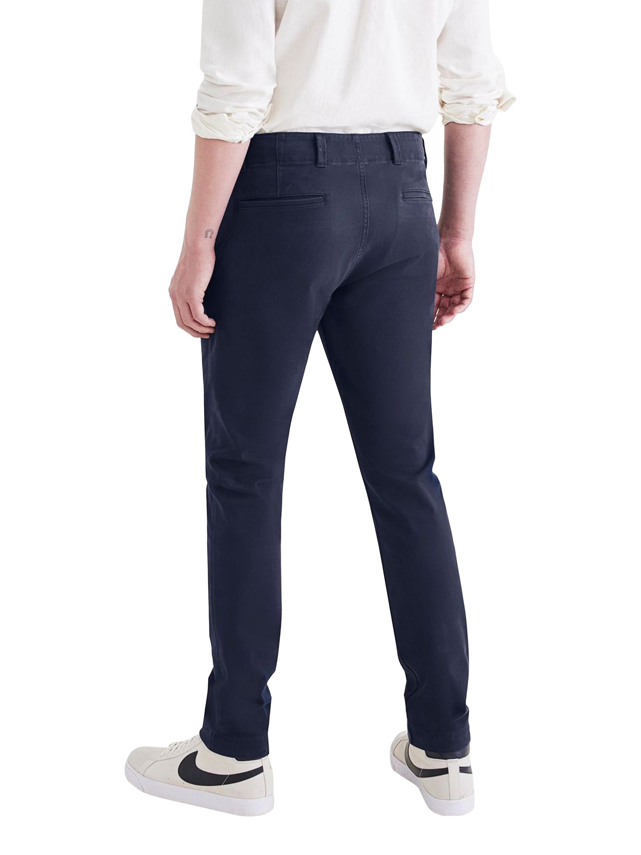 Product image 2 of 3, which shows Dockers Alpha Skinny Fit Chinos, Blue, W30/L32