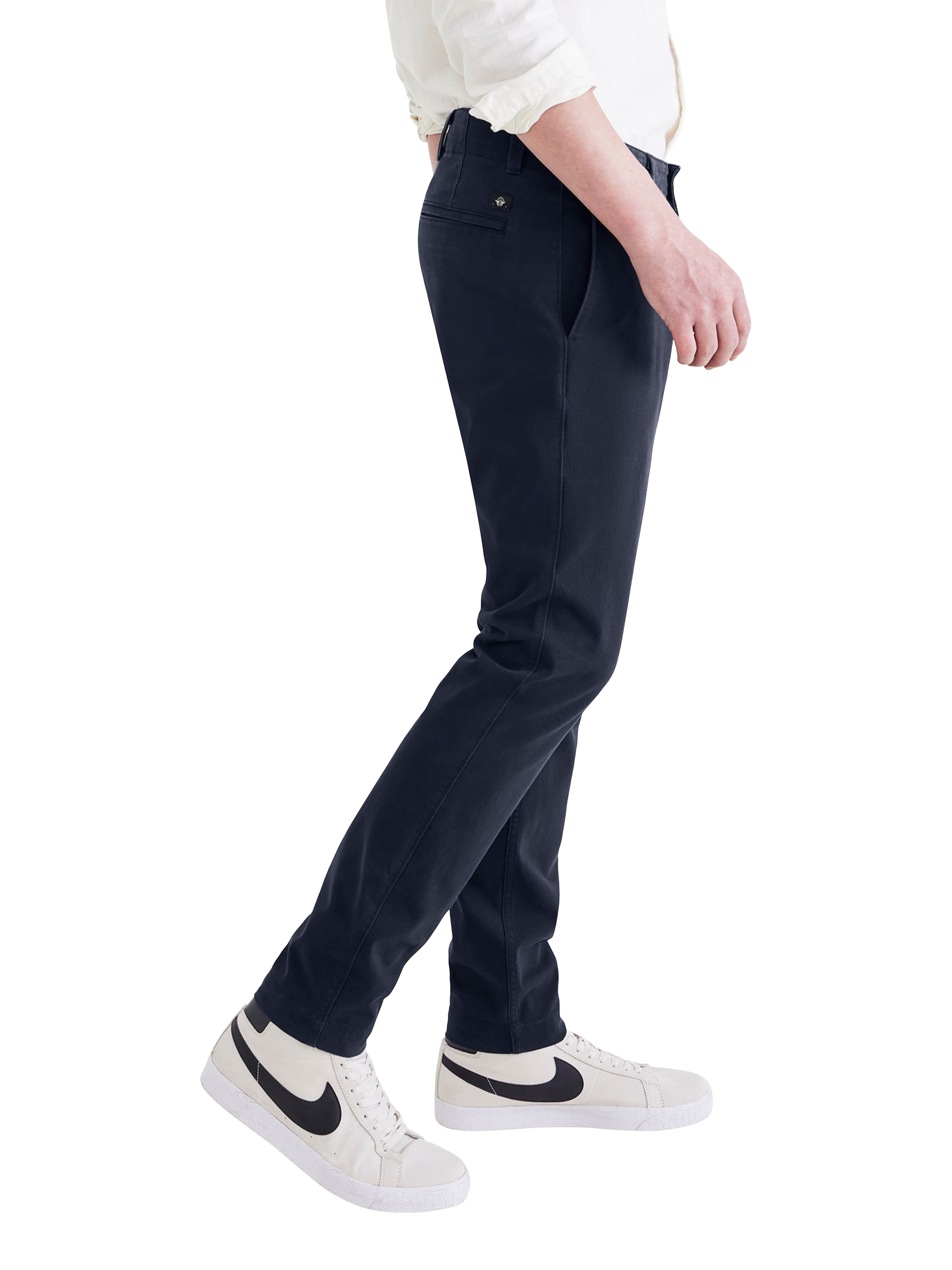 Product image 3 of 3, which shows Dockers Alpha Skinny Fit Chinos, Blue, W30/L32