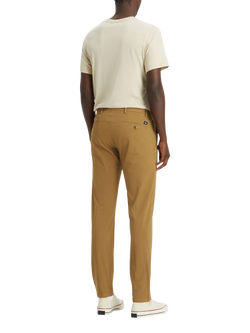 Dockers Crafted Khaki Slim Tapered Fit Trousers, Beige/Khaki - view 2, Beige/Khaki