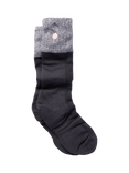 ACAI Embroidered Logo Bamboo Rich Hiking Socks, Deep Navy