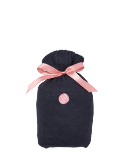 ACAI Embroidered Logo Bamboo Rich Hiking Socks - view 2, Charcoal