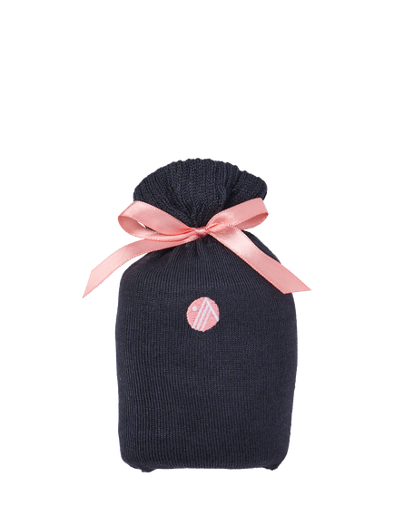 ACAI Embroidered Logo Bamboo Rich Hiking Socks - view 2, Charcoal