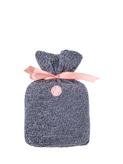 ACAI Embroidered Logo Bamboo Rich Hiking Socks - view 2, Deep Navy