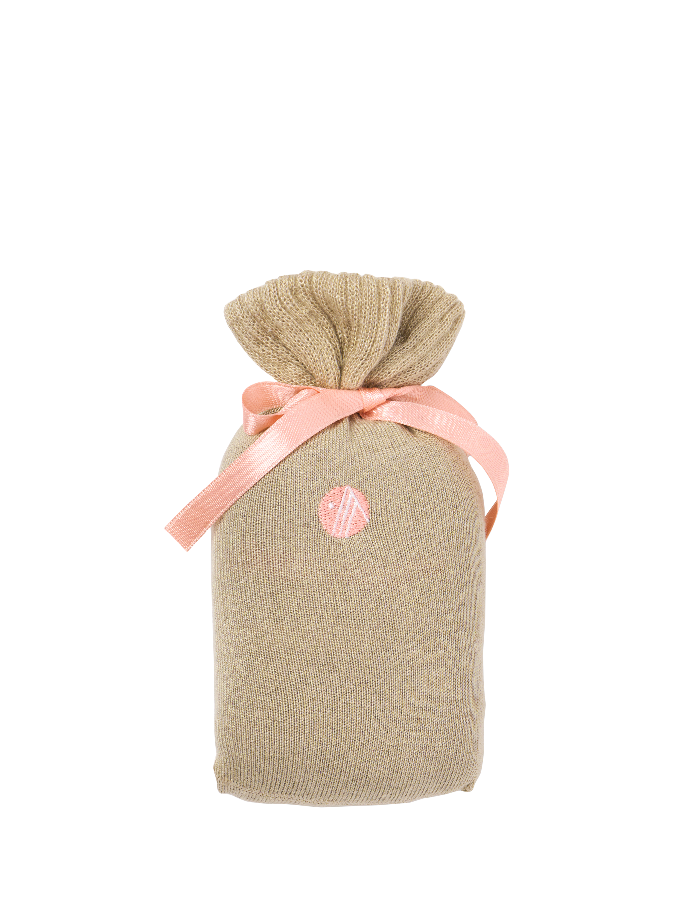 Product image 2 of 2, which shows ACAI Embroidered Logo Bamboo Rich Hiking Socks, Lily Pad Stripe, One Size