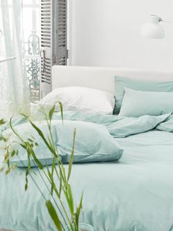 Designers Guild Loweswater 300 Thread Count Organic Cotton Duvet Cover Set - view 2, Porcelain