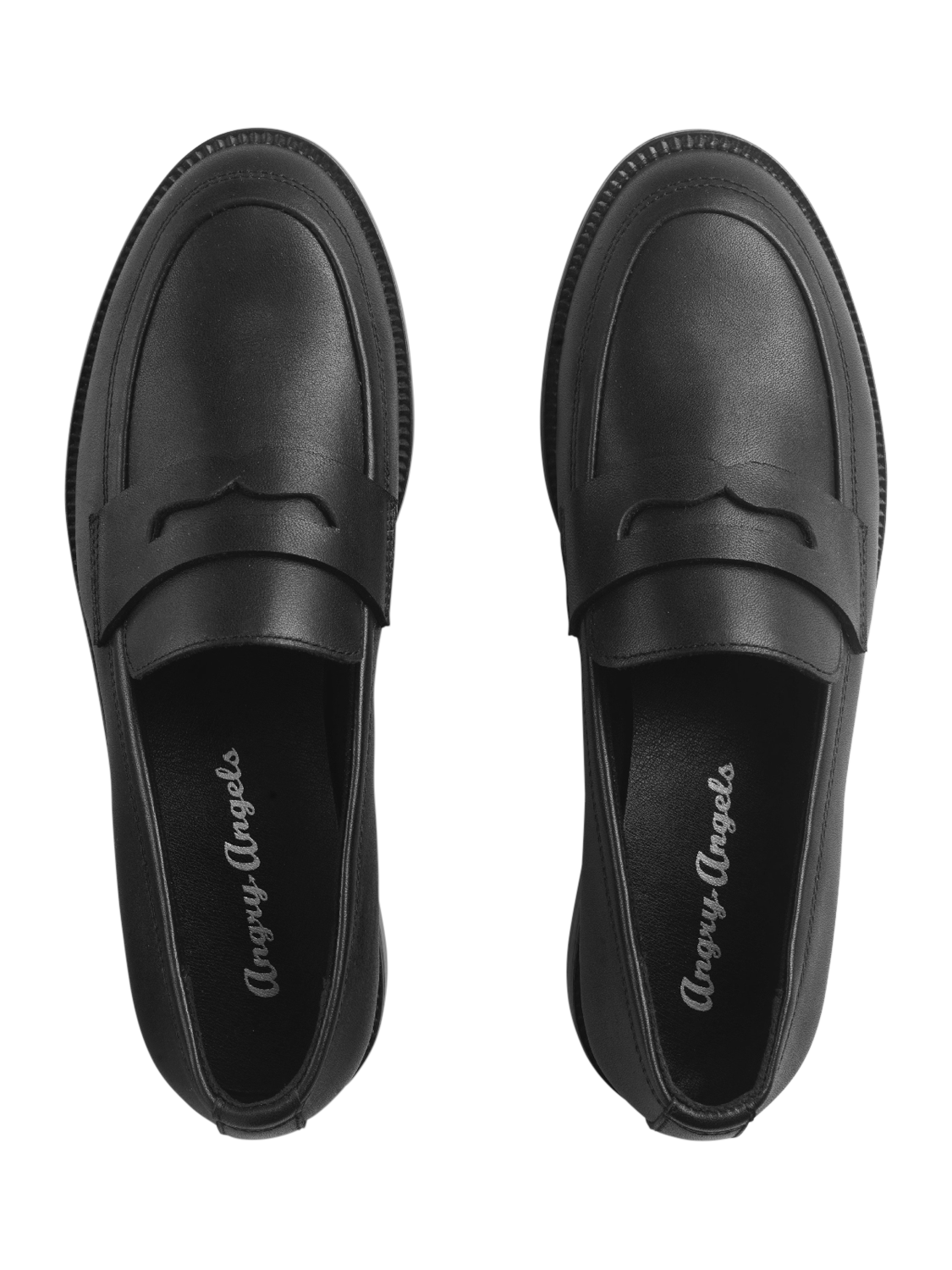 Product image 2 of 6, which shows Start-Rite Kids' Milan Loafer School Shoes, Black Leather, EU36