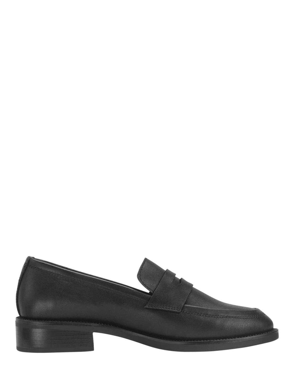 Product image 4 of 6, which shows Start-Rite Kids' Milan Loafer School Shoes, Black Leather, EU36
