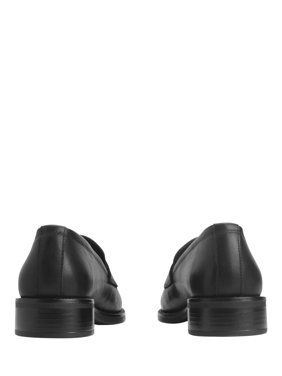 Product image 6 of 6, which shows Start-Rite Kids' Milan Loafer School Shoes, Black Leather, EU36