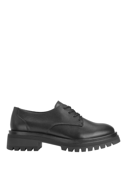 Start-Rite Kids' Angry Angels Barcelona Lace Up Shoes, Black Leather, Black Leather