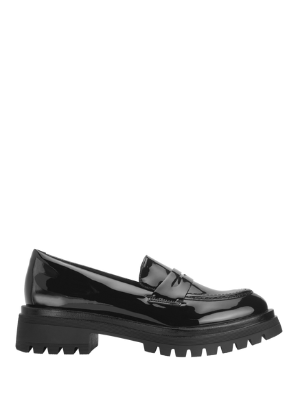 Start-Rite Kids' Paris Angry Angels Loafers, Black Patent, Black Patent