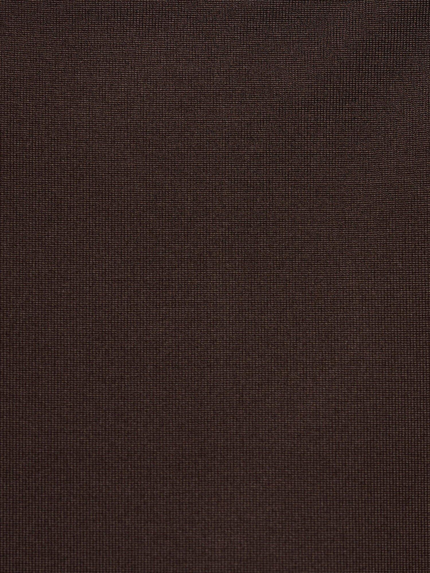 Product image 5 of 8, which shows Mango Luisa Sleeveless Midi Pencil Dress, Brown, 12