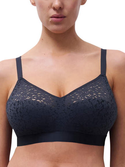 Chantelle Norah Comfort Non-Wired Support Bra, Ultramarine Blue
