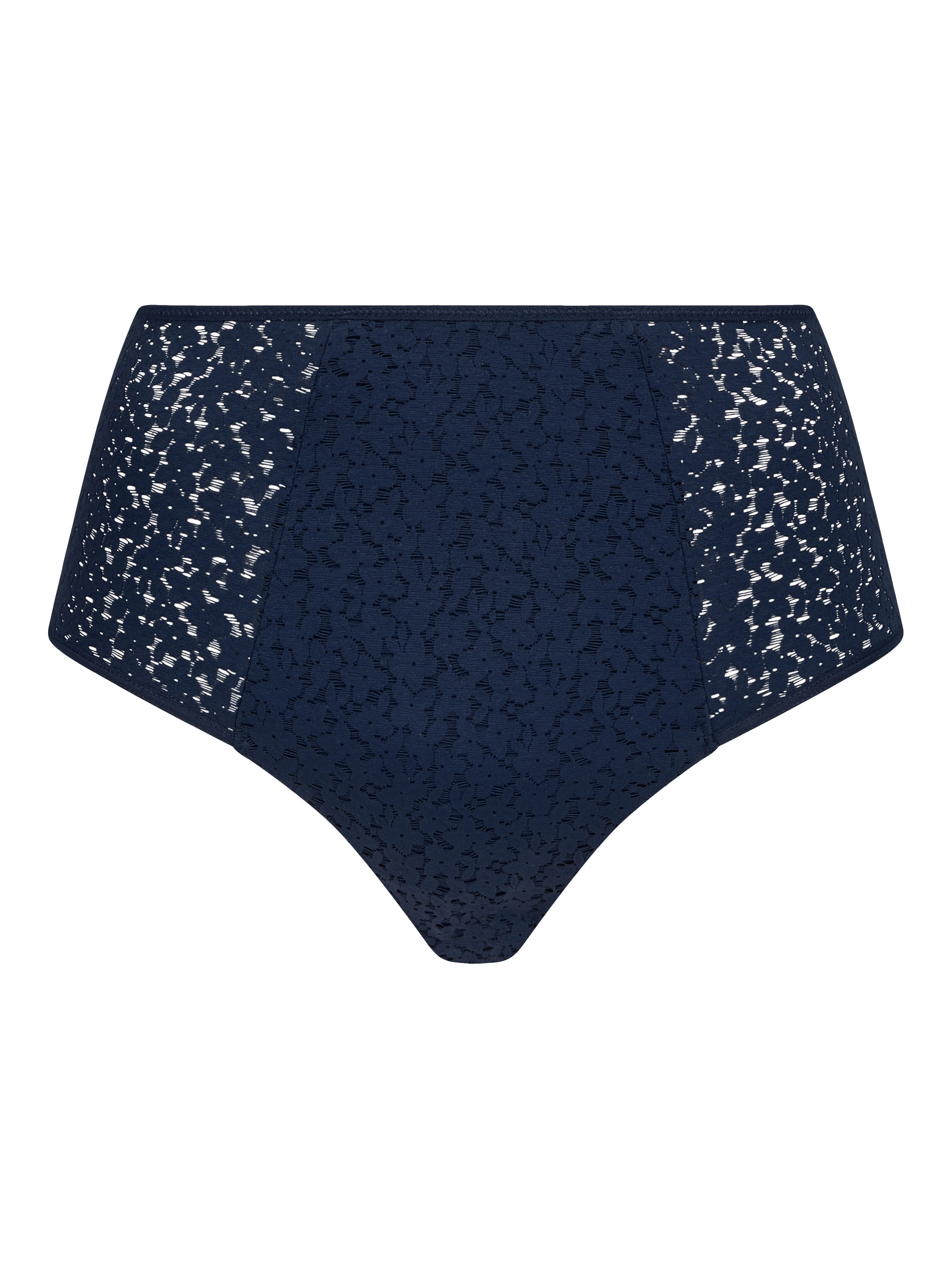 Product image 4 of 4, which shows Chantelle Norah Comfort High Waisted Knickers, Ultramarine Blue, S