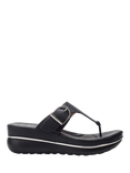 Moda in Pelle Jesse Leather Toe Post Sandals