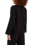 Accessorize Crinkle Cord Tie Top, Black
