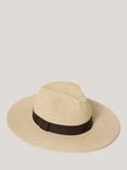 Jigsaw Straw Fedora Hat