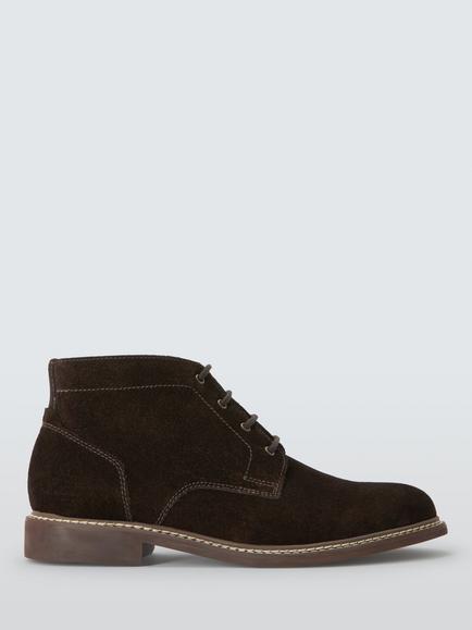 Loake Gilbert Leather Chukka Boots, Brown, Brown