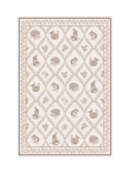Ruggable x Sanderson Squirrel & Hedgehog Flatwoven Rug