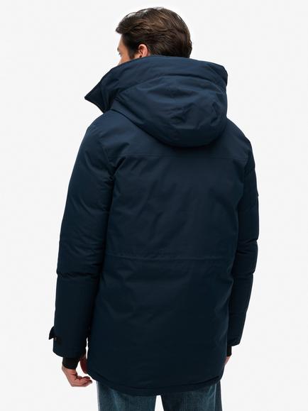 Superdry  City Padded Parka Coat - view 2, Midnight Navy