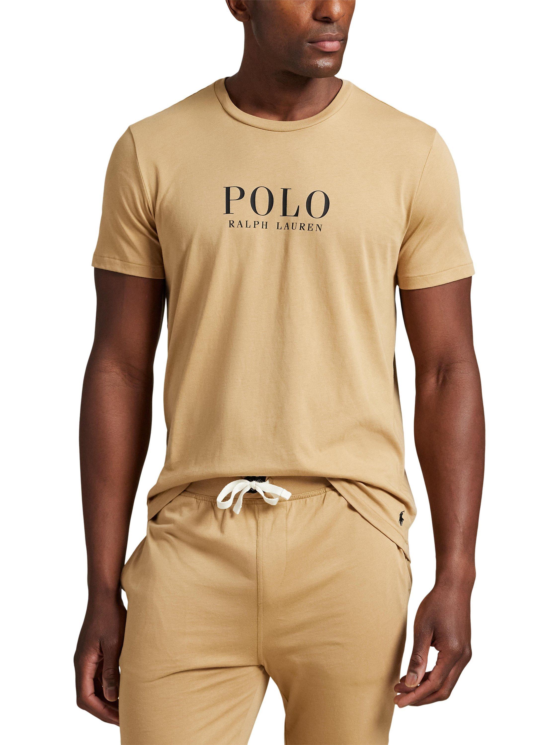 Product image 1 of 3, which shows Ralph Lauren Logo Cotton T-Shirt, Green Olive, S